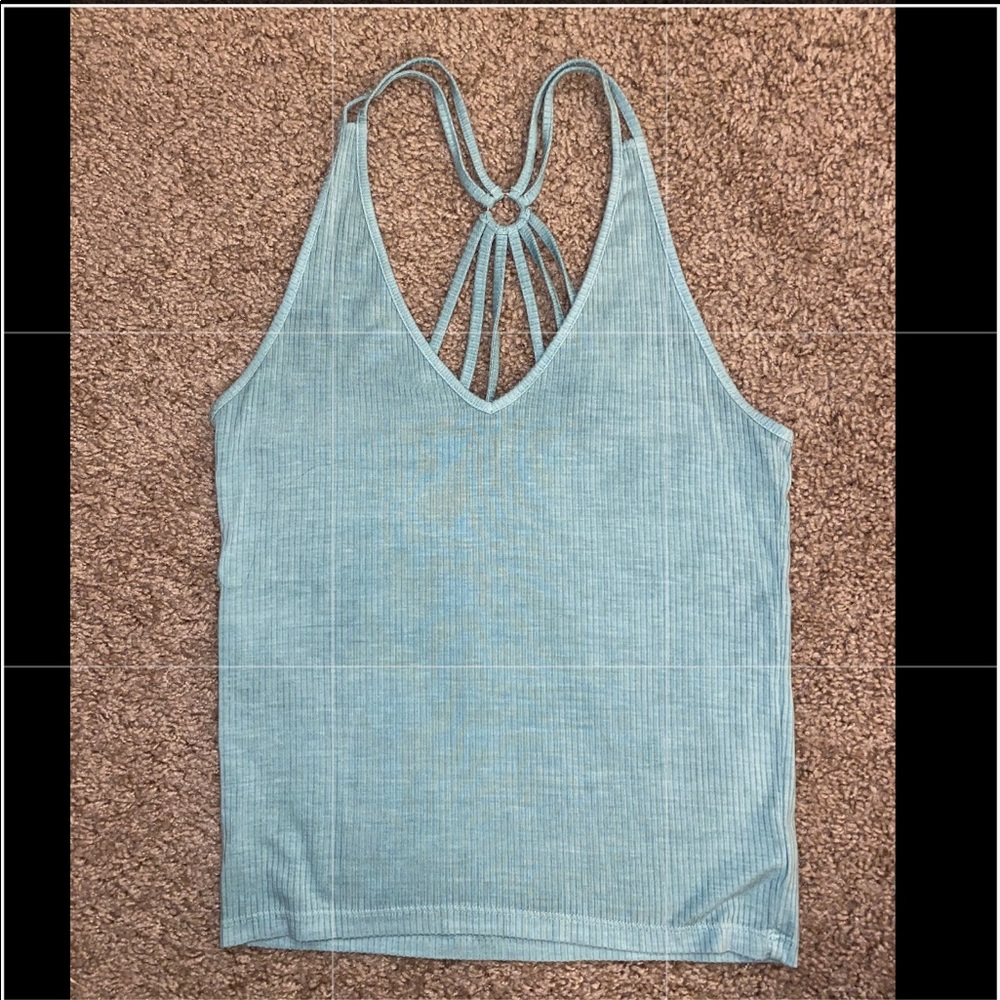 American Eagle Ribbed Crop Top